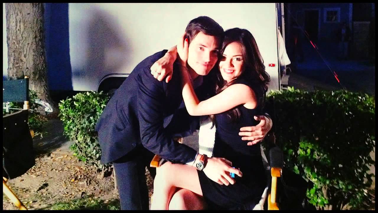 Ian Harding & Lucy Hale || We don't think about the details, it's just love