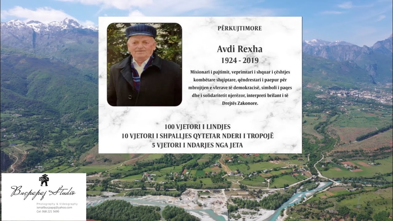 Avdi Rexha 100 vjetori