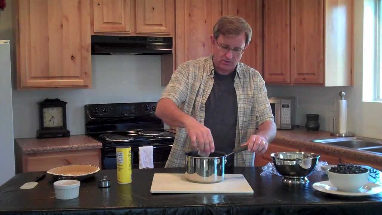 NO BAKE BLUEBERRY PIE RECIPE