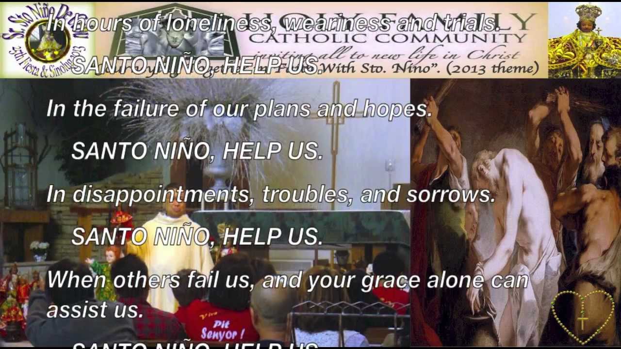 NOVENA TO SEÑOR SANTO NIÑO DE CEBU