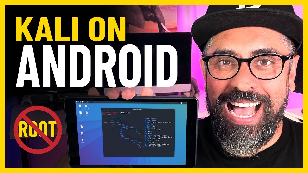 How to Install Kali Linux on Android WITHOUT Root - NetHunter and Termux
