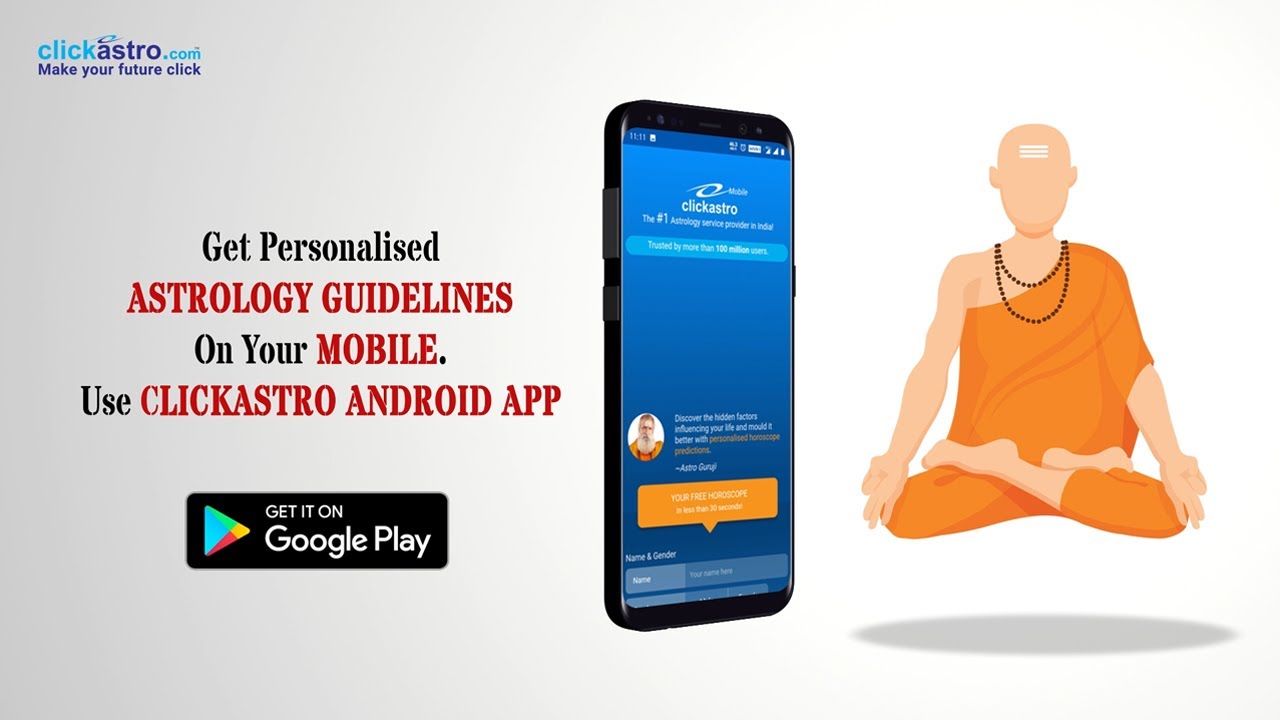 Clickastro - Free Horoscope | Personalized Astrology  App