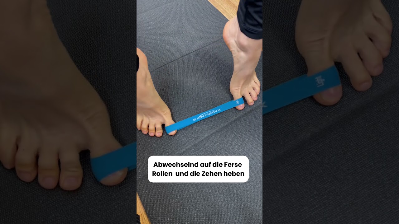 Eine einfache &Uuml;bung bei Hallux Valgus #hallux #halluxvalgus