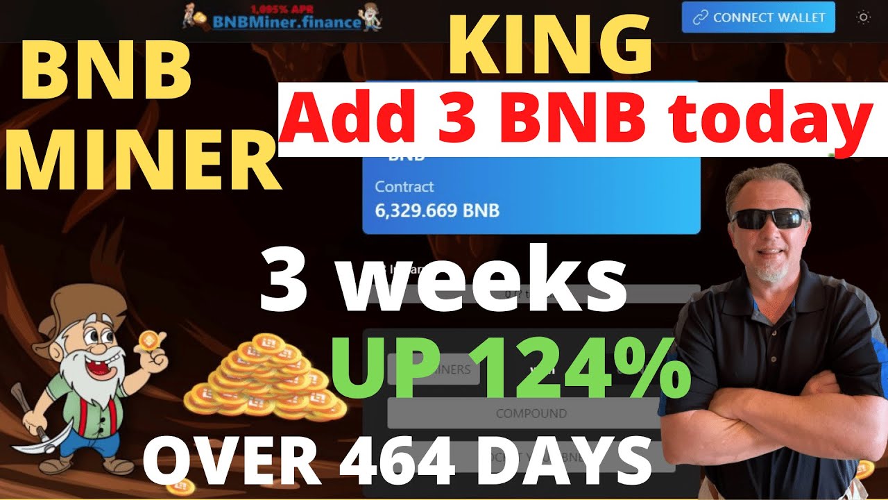 BNB Miner Finance Review Pays 3% Daily Added 3 more BNB to Project today! BNB Miner Longest running!
