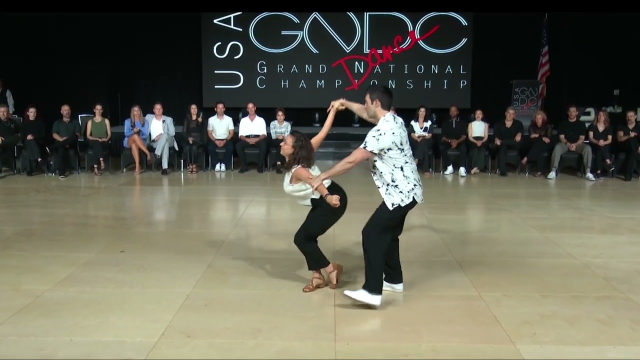 Jordan Frisbee and Torri Zzaoui - 2024 USA Grand Nationals Champions Strictly Swing