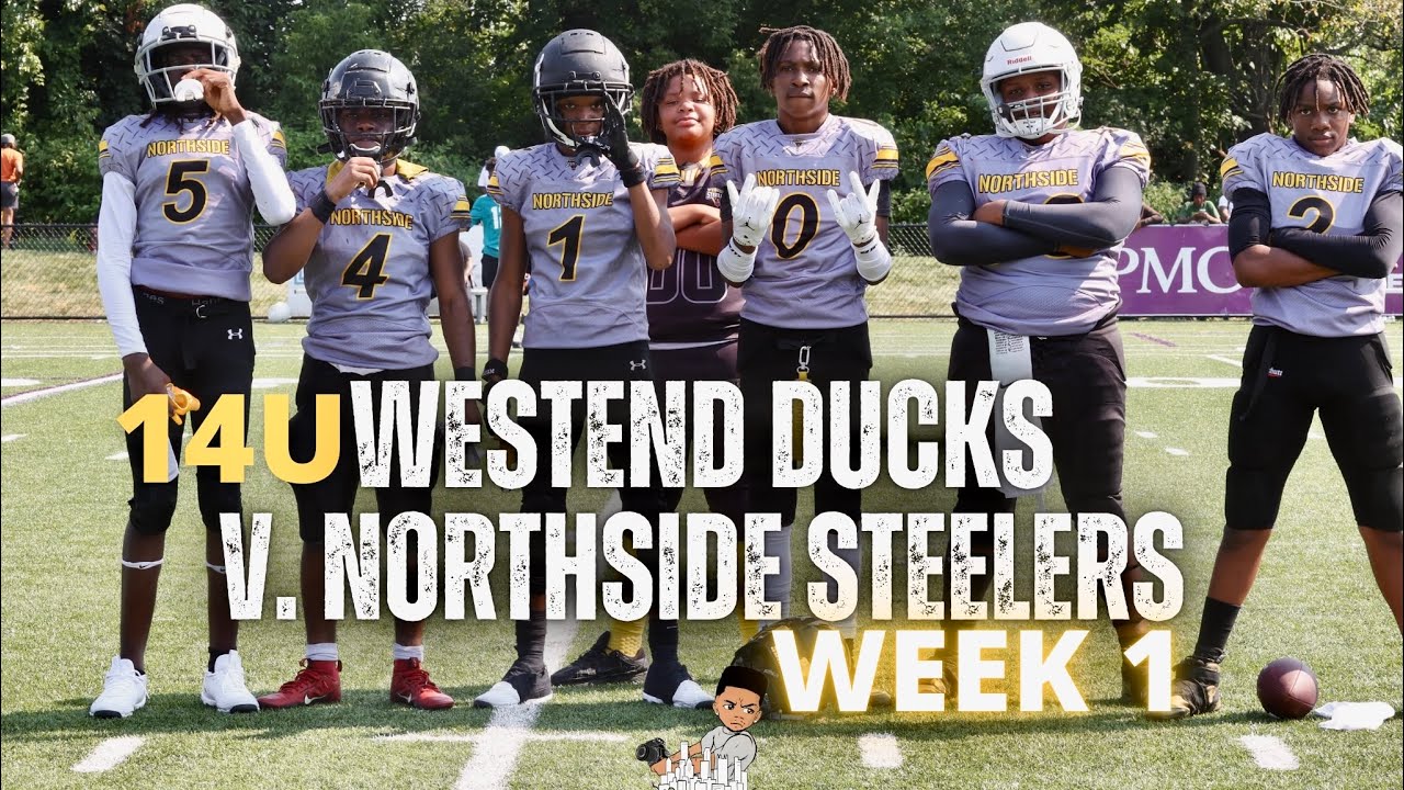 Westend Ducks 🦆 debut v. The New￼ Northside Steelers ⛓️ ( 14u SPYAI Week 1 ) 2025 #DREAMSHOTSMEDIA
