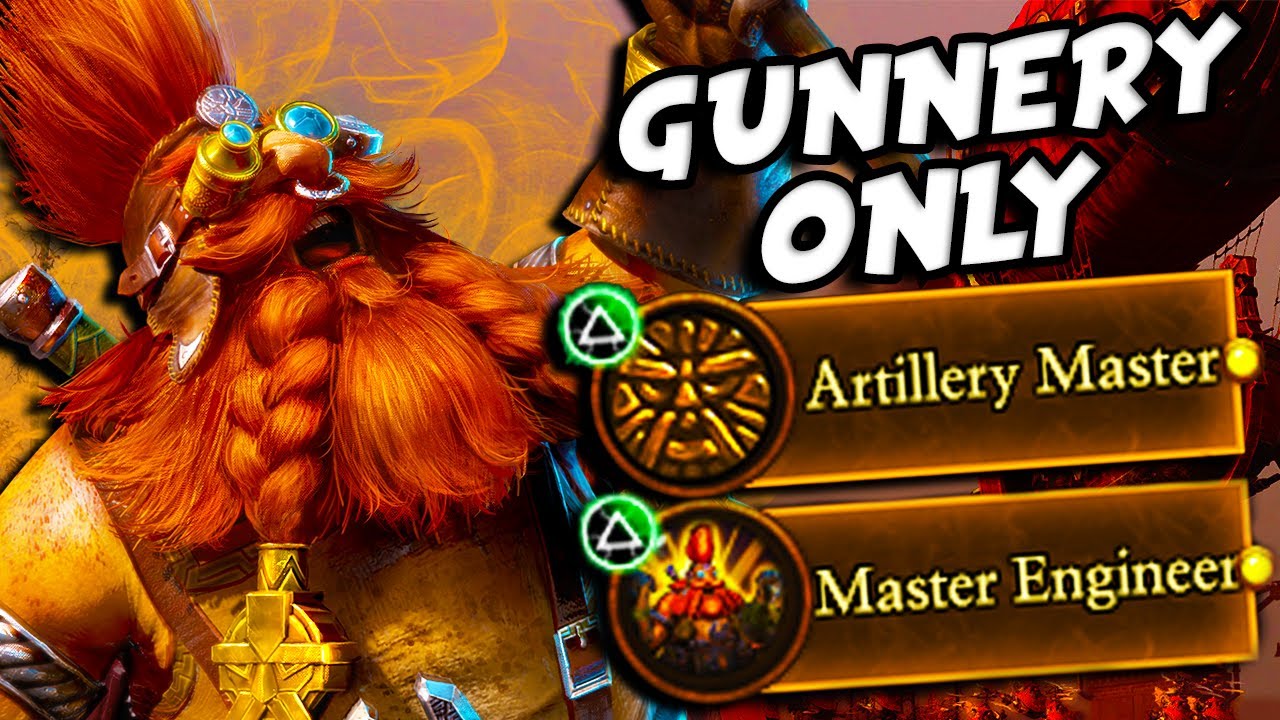 Can You Beat Total Warhammer 3 Using Only Gunnery Units As Malakai Makaisson?