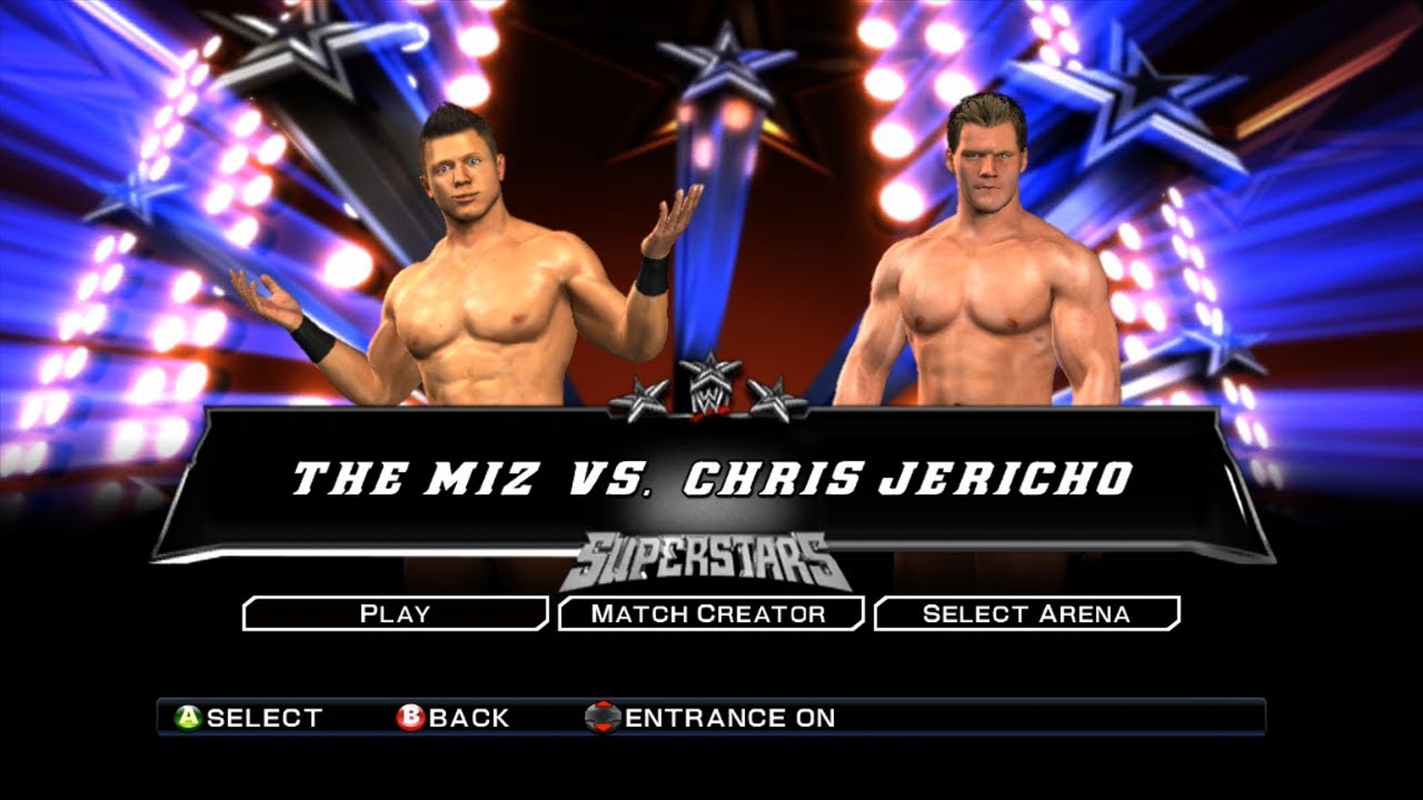 WWE SmackDown vs. RAW 2011 - The Miz vs. Chris Jericho