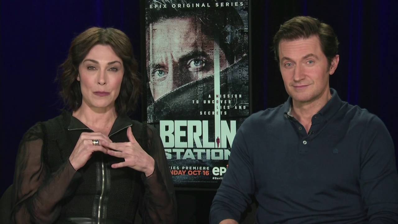 IR Interview Michelle Forbes & Richard Armitage For Berlin Station
