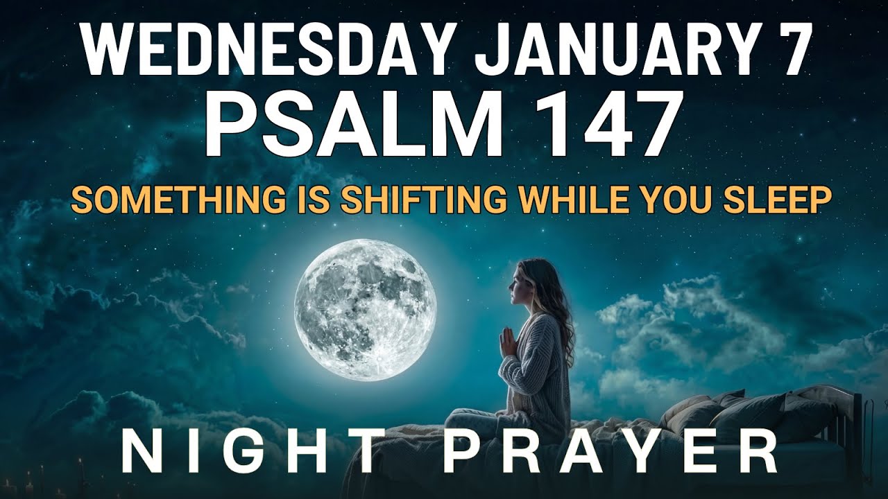 Wednesday January 7 powerful night prayer Let God Heal Your Heart as You Sleep Night Prayer