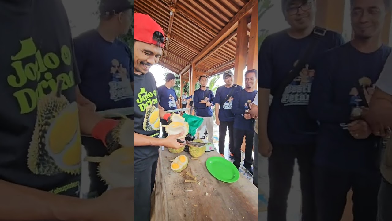🟠LOSS BELAH DURIAN TAMU JAKARTA ROMBONGAN  BAPAK Prof Dr SUDARSONO HARDJOSOEKARTO DIRUT SDM BULOK 🌳🌳