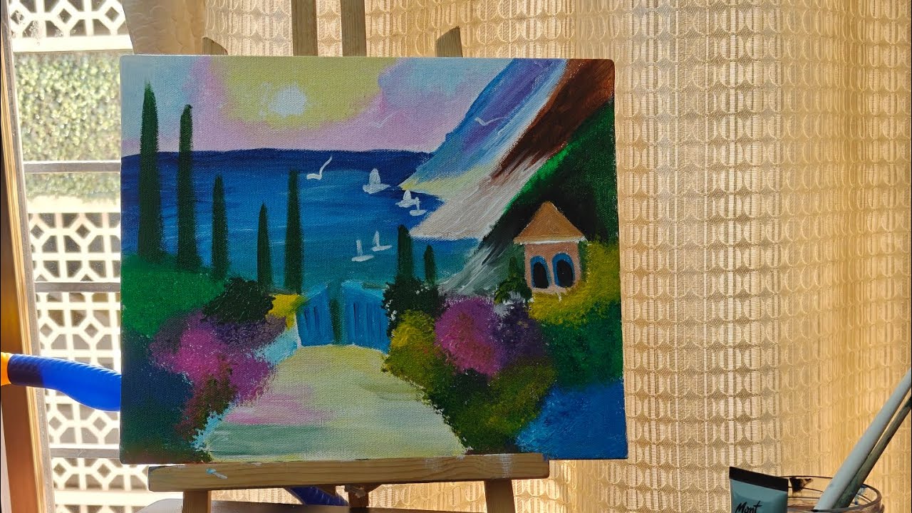 Acrylic painting on Canvas 