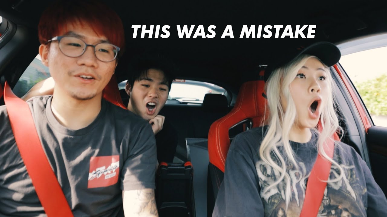 I LET HER DRIVE MY TYPE R