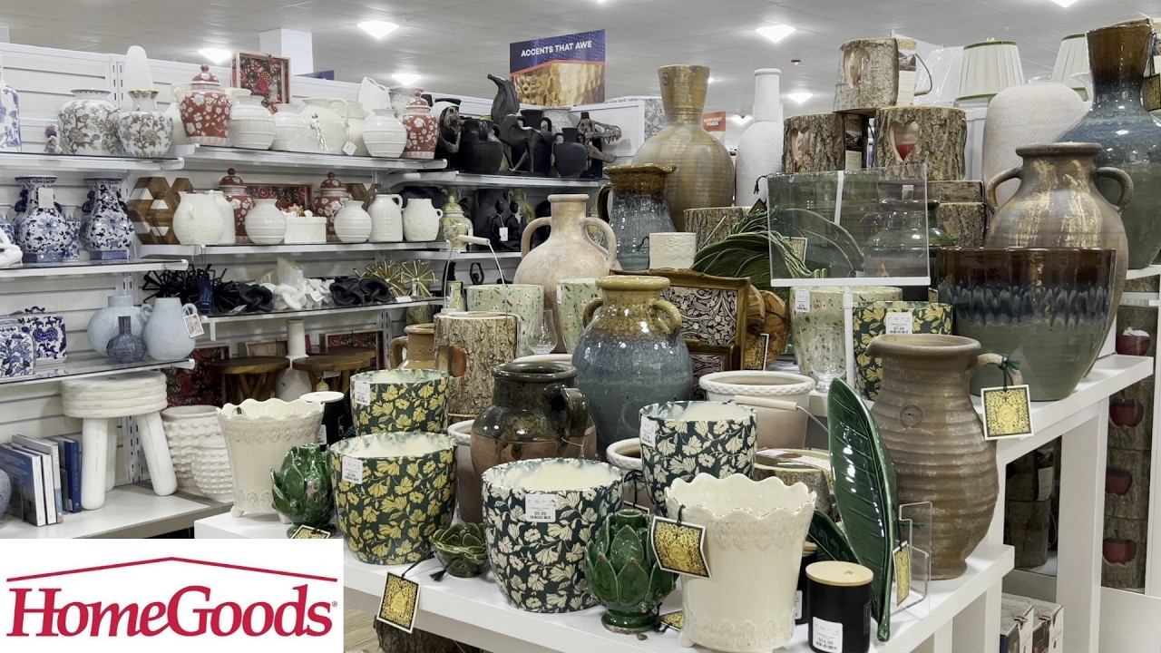 HOMEGOODS &TJMAXX  Weekly Recap 🛒Top picks at HOMEGOODS |Home Decor Shop With Me!Store walkthrough