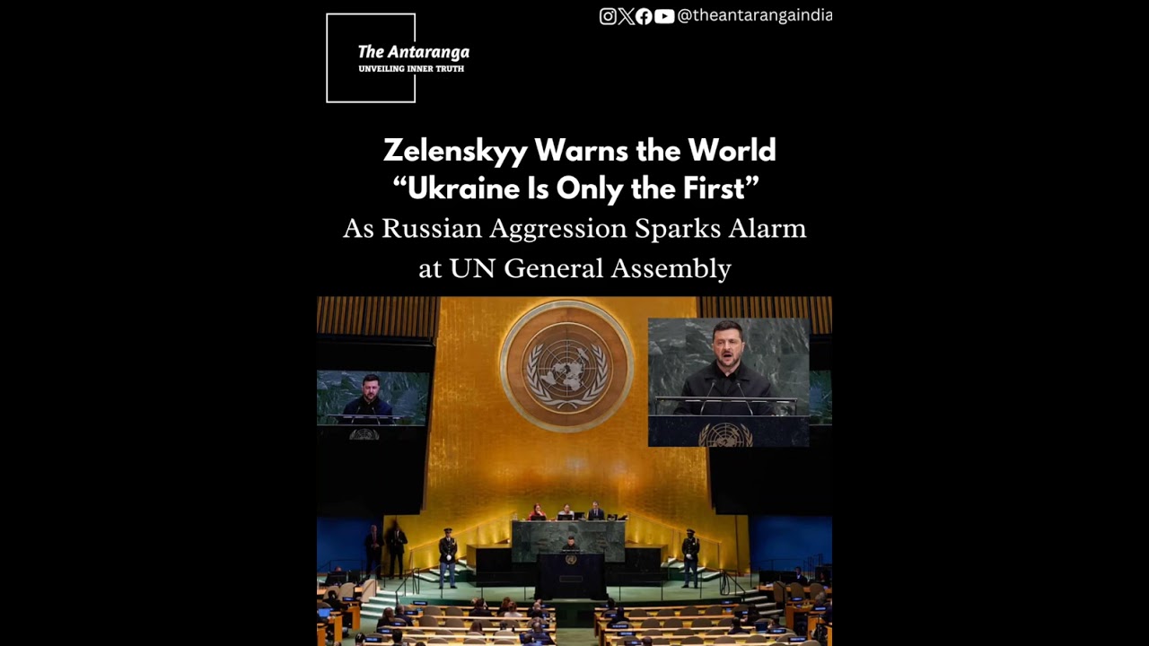 Zelenskyy at UNGA: &ldquo;Ukraine Is Only the First&rdquo; | Global Security Warning