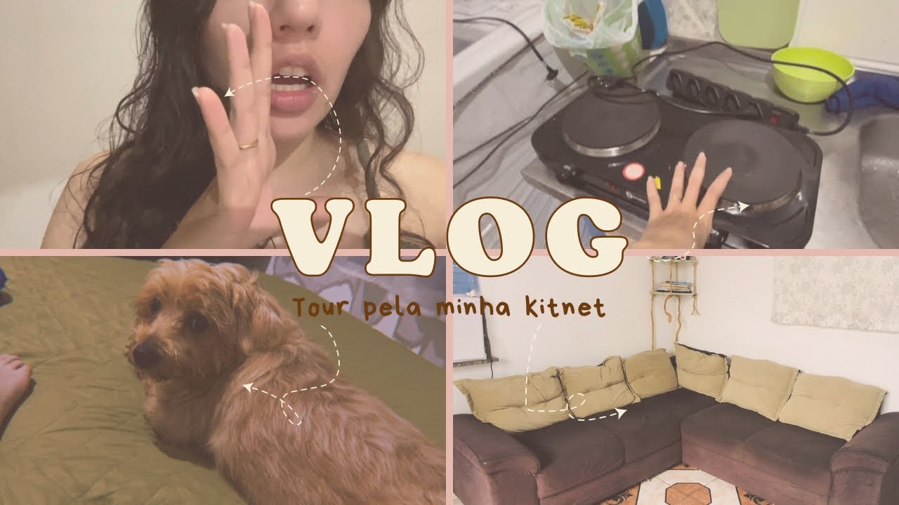 Tour pela minha kitnet 