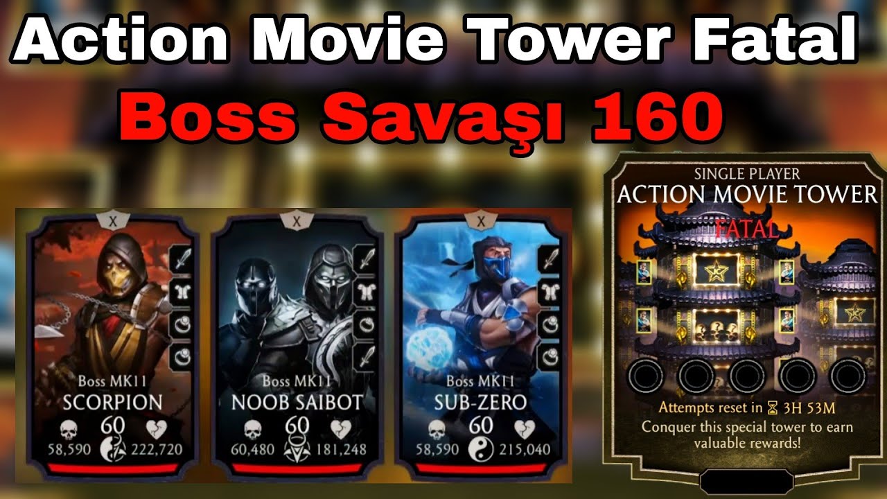 LAN BU SCORPION NE ANANISKSWMED?/@) | ACM Tower Fatal Boss Savaşı 160 | Mk Mobile