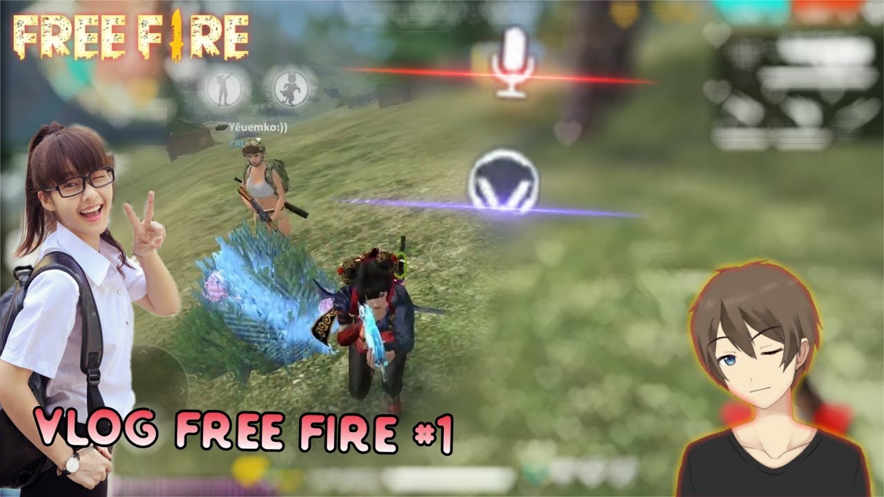 [Vlogs Free Fire #1] Thử Ghép Ngẫu Nhiên - Gặp Ngay Bạn Nữ Mới Chơi Game Lần Đầu😗 | GilGamingTV