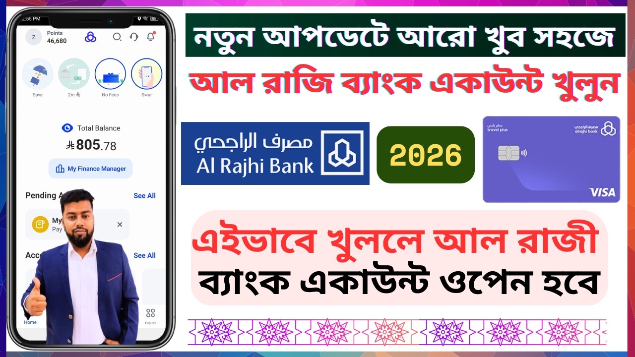 Al Rajhi Bank Account Opening Online New Update | How to Open Al Rajhi Bank Account Online | Alrajhi
