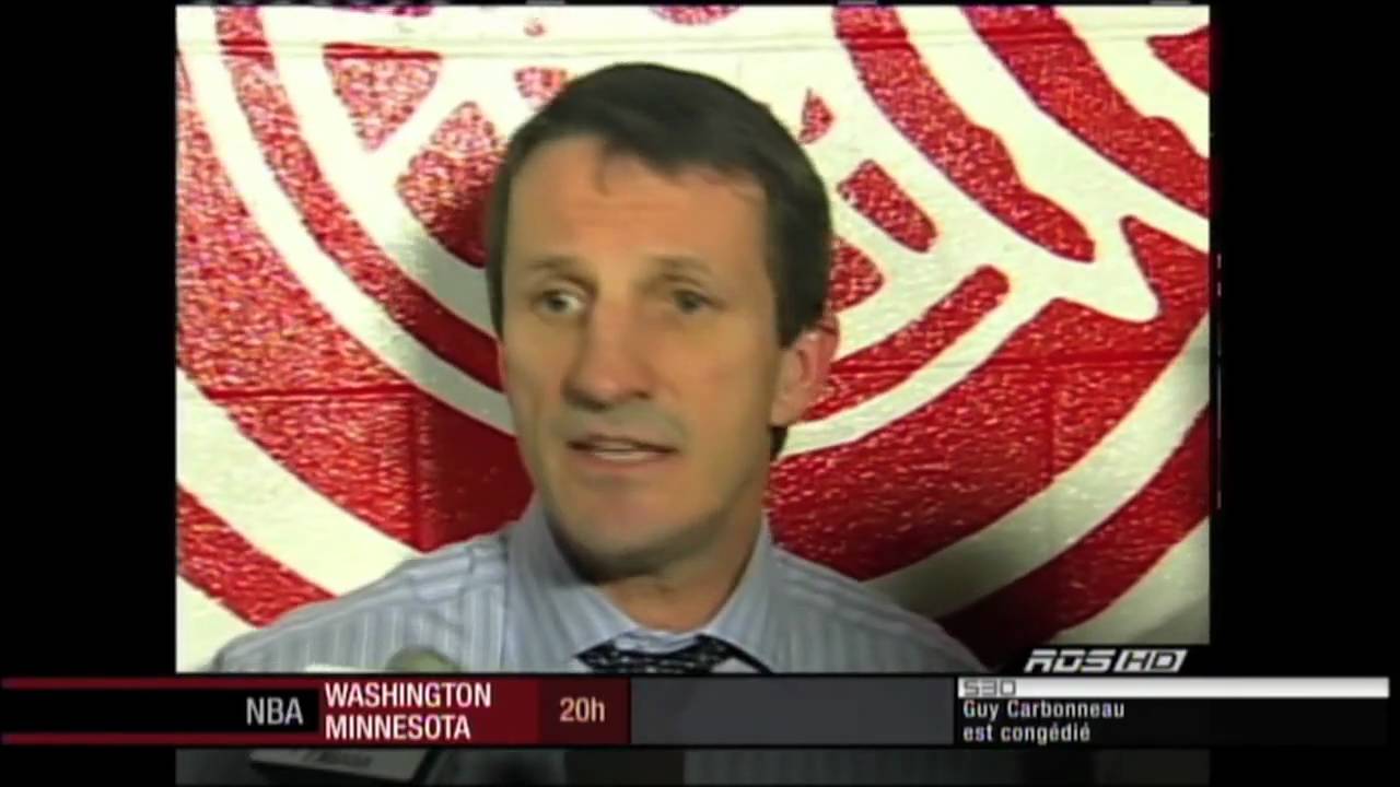 Guy Carbonneau congédié - (voir la réaction de 3 médias)