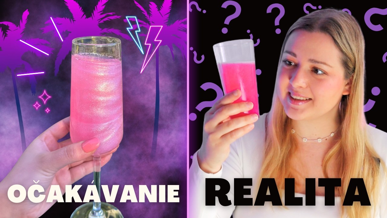 AKO CHUTIA JEDLÉ KRYŠTÁLY, DRINKY S TRBLIETKAMI a GRINCH ČOKO?