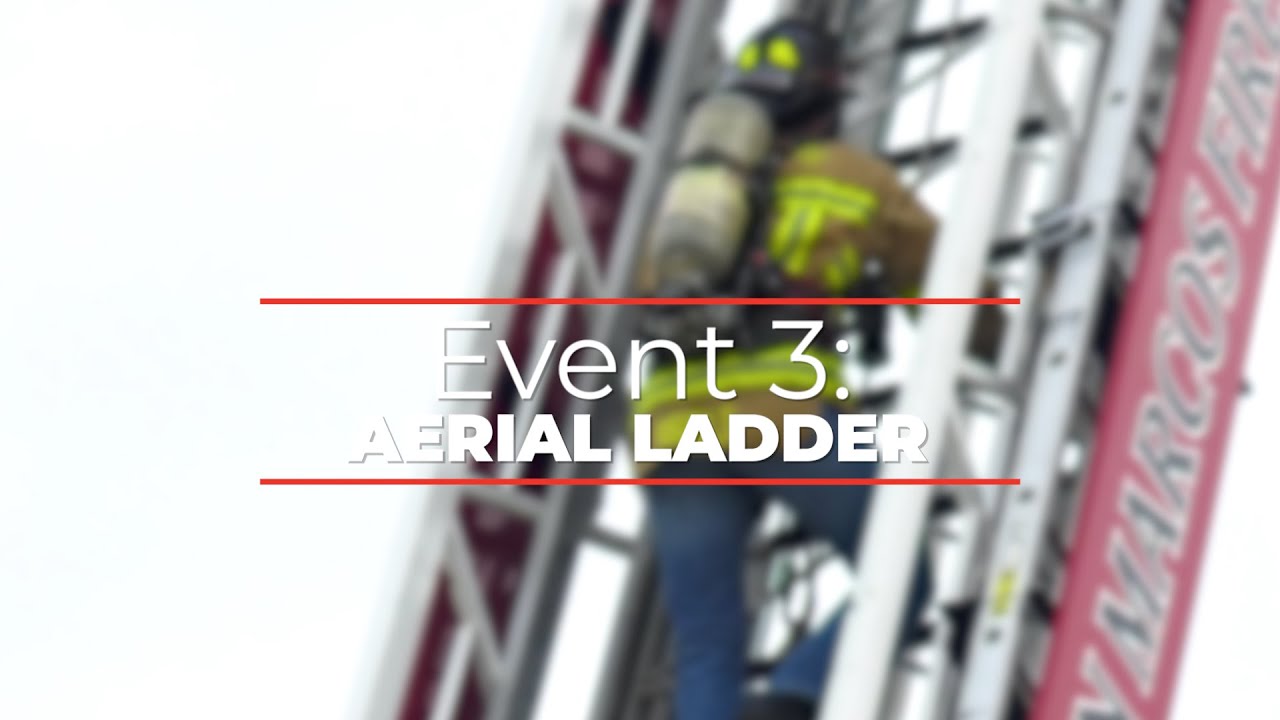 Firefighter Entrance | Physical Ability Exercise - Event 3: Aerial Ladder Climb