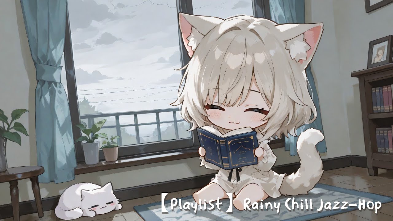 【Playlist】Rainy Chill Jazz-Hop for Study & Relax📖Keep pushing forward relentlessly.