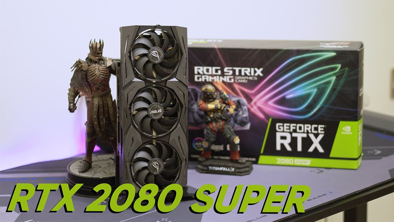 Asus RTX 2080 Super ROG STRIX Advanced Overclocked Unboxing and Gaming test