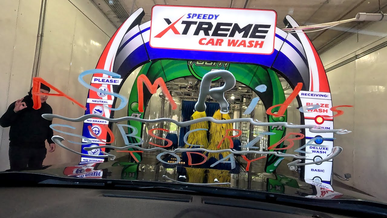 Speedy Xtreme Car Wash AVW Tunnel Streamwood, IL GoPro 4K POV ASMR