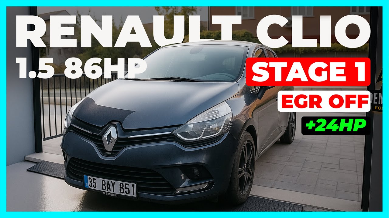 Renault Clio 3 1.5 dCi Yazılım | Gaz Tepkisi ve Çekiş Nasıl Değişti?