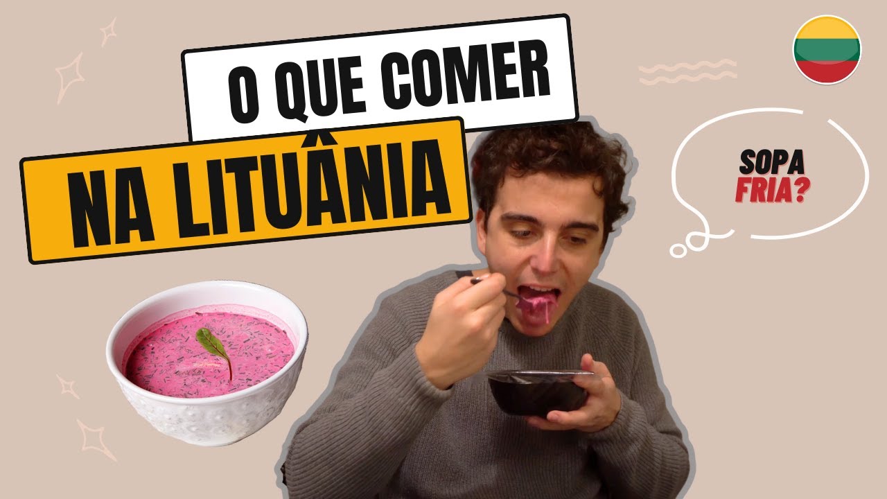 O que comer na LITUÂNIA - As melhores comidas com preços