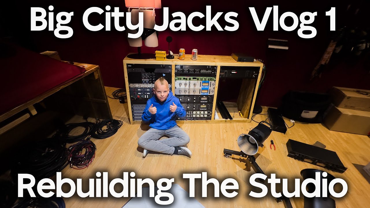 Big City Jacks Studio Rebuild - Vlog Day 1