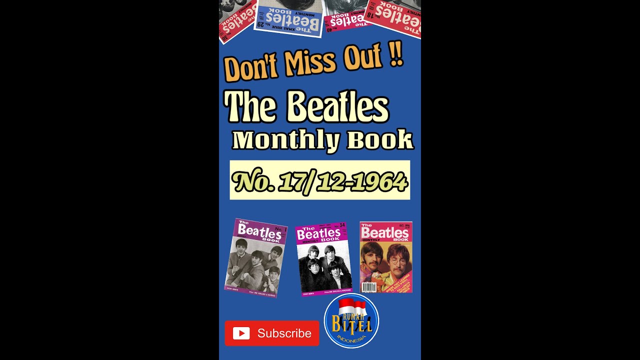 The Beatles Monthly Book No.17, Desember 1964 Reminder #shorts