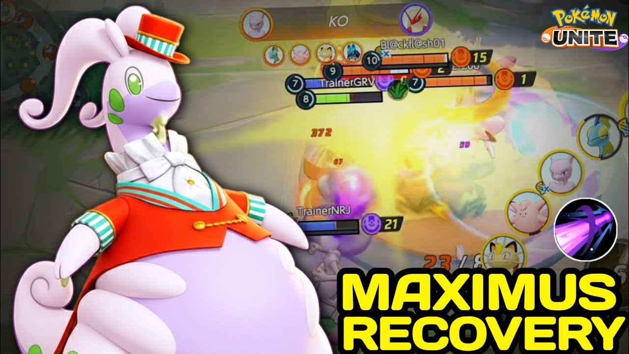 Almost Triple 100K with this Max Recovery Goodra Build 🤯 Pokemon Unite - NINZA PLAYS
