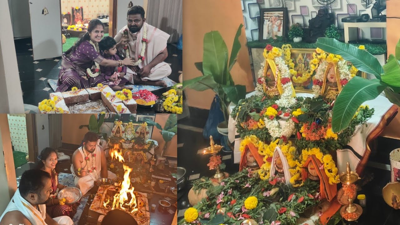 ನವಗ್ರಹ ಪೂಜೆ  vlog 🙏#meghayuvankannadavlogs