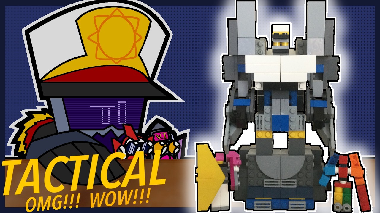 🚢--NAVYZ WARRIOR SHOWCASE--✈️  --LEGO--SUPER SENTAI / POWER RANGERS MEGAZORD ⭐INSPIRED⭐--
