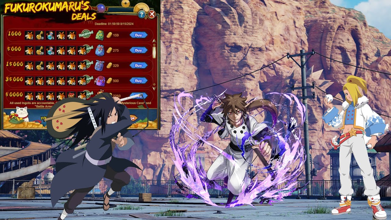 Naruto Online Fukurokumaru's Deals 130k