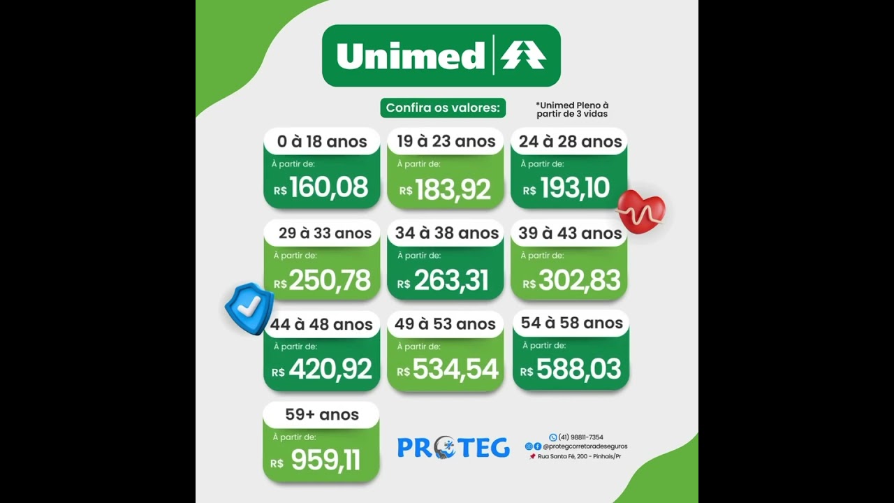 PLANO DE SA&Uacute;DE UNIMED