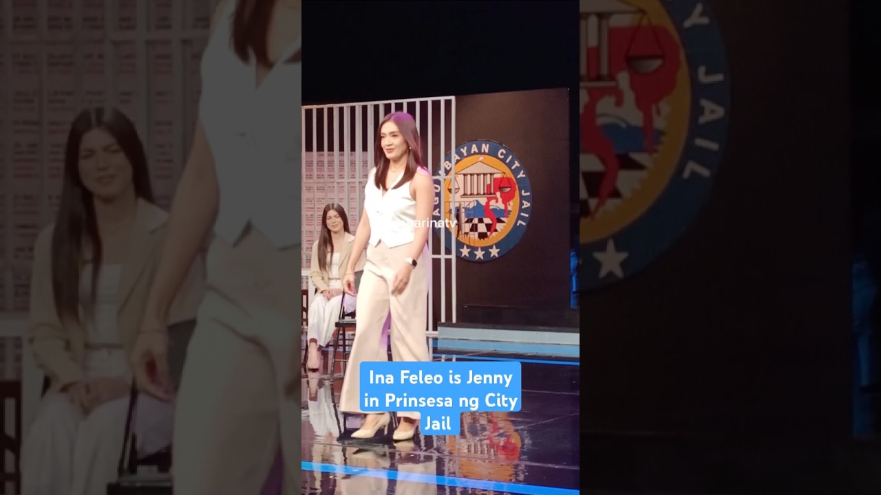 Ina Feleo is Jenny #prinsesangcityjail #sofiapablo