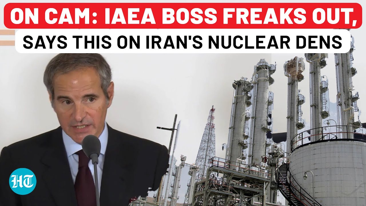On Cam: Iran’s Nuclear Sites Intact? IAEA Chief Staggers After Explosive US Report | Iran Vs Israel