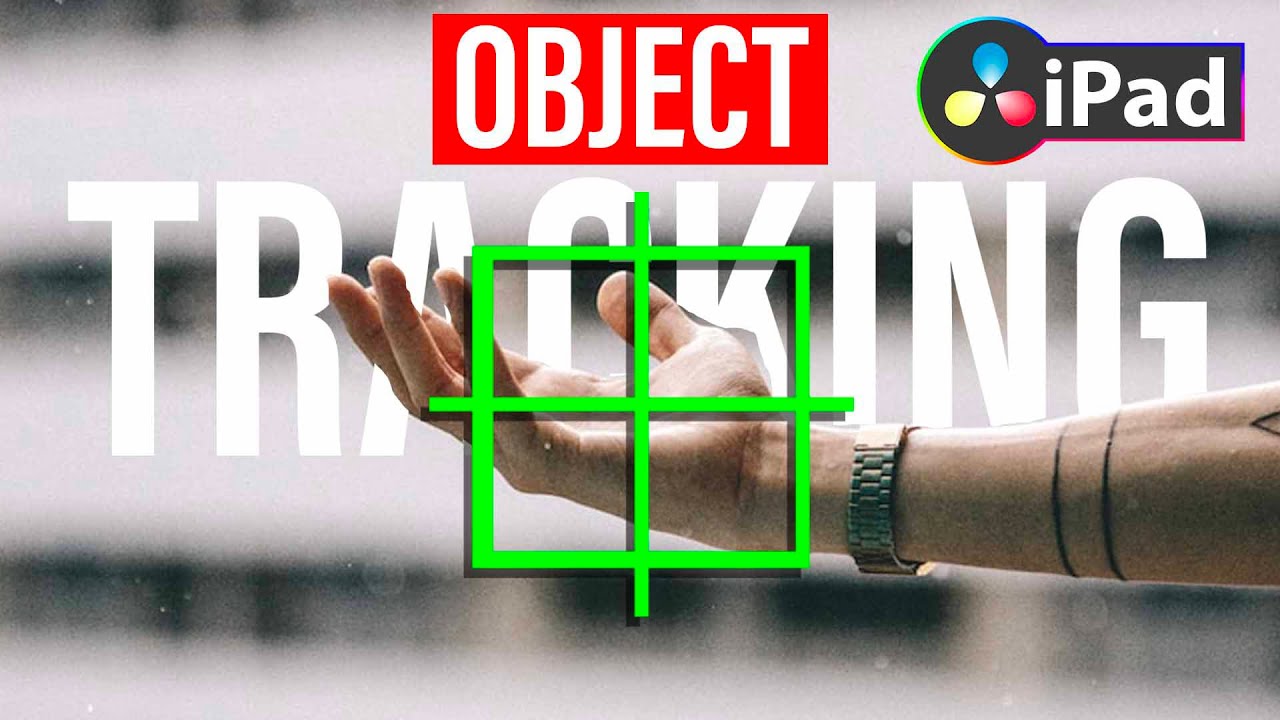 How To OBJECT TRACKING in DaVinci Resolve iPad