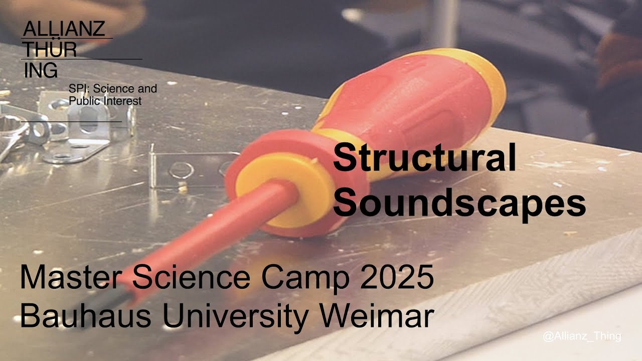 Structural Soundscapes. Master Science Camp 2025