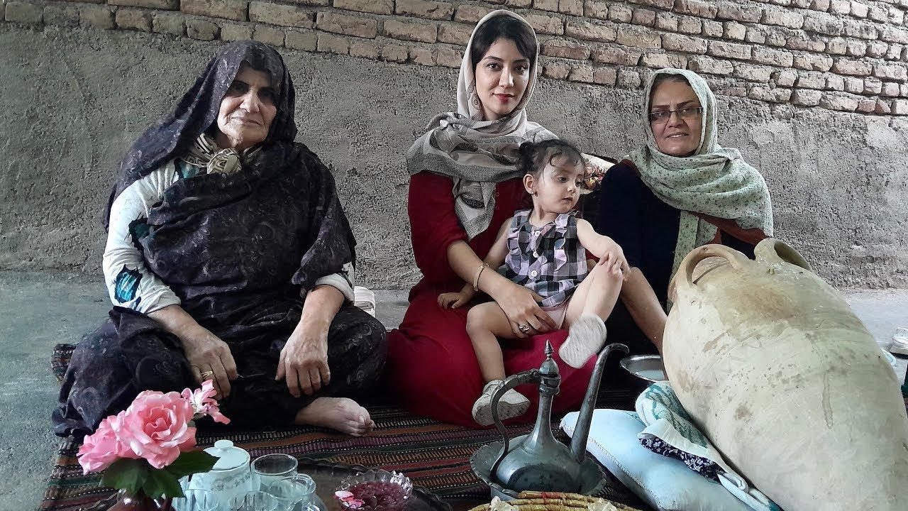 درست کردن کره محلی با شیر گاو | زندگی ساده روستایی