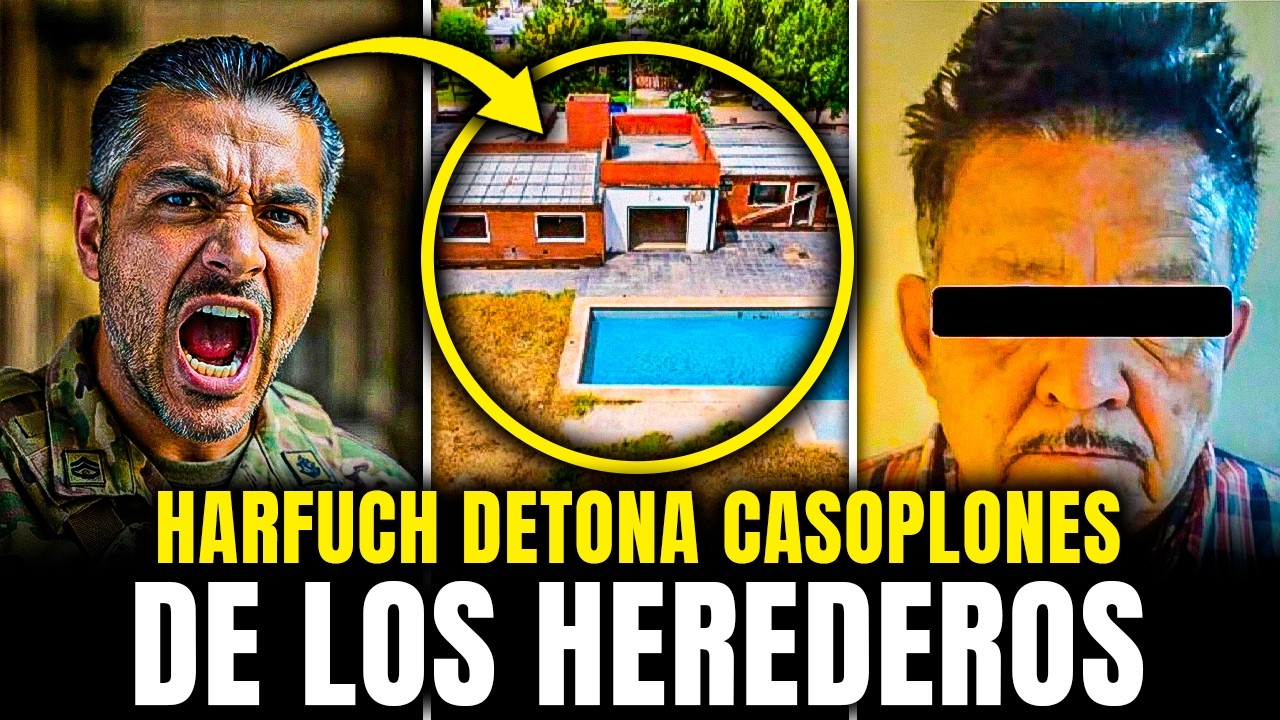 HARFUCH DETONA 9 CASOPLONES de los 3 HEREDEROS del CJNG: CADA UNO VIVÍA COMO el MENCHO