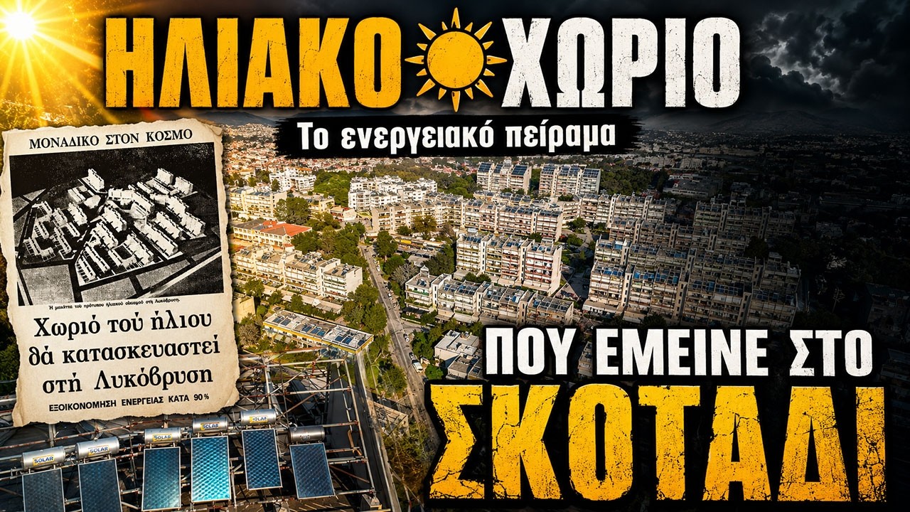 Ηλιακό Χωριό | Το ενεργειακό πείραμα που έμεινε στο σκοτάδι