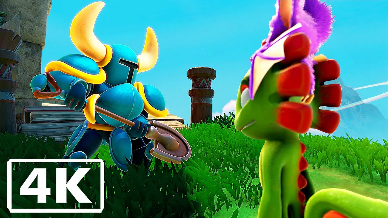 Yooka-Replaylee - Full Movie [All Cutscenes and Dialogues] (4K)