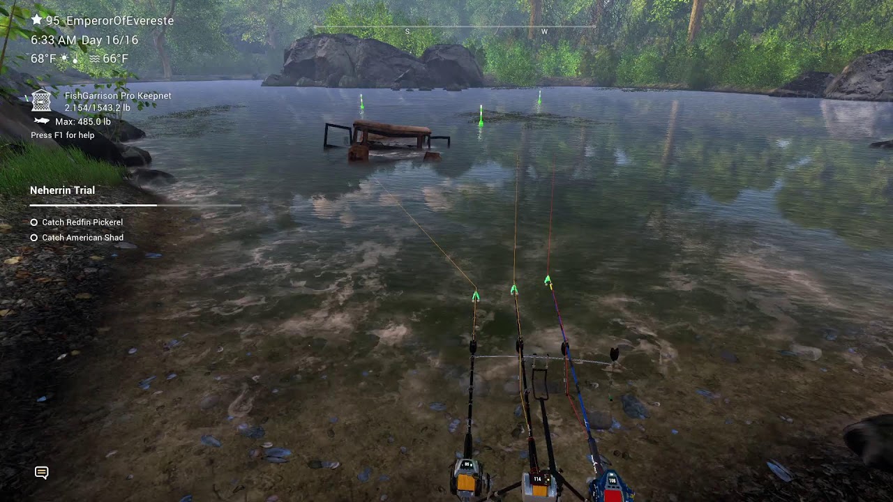 Let's try Neherrin River in Fishing Planet