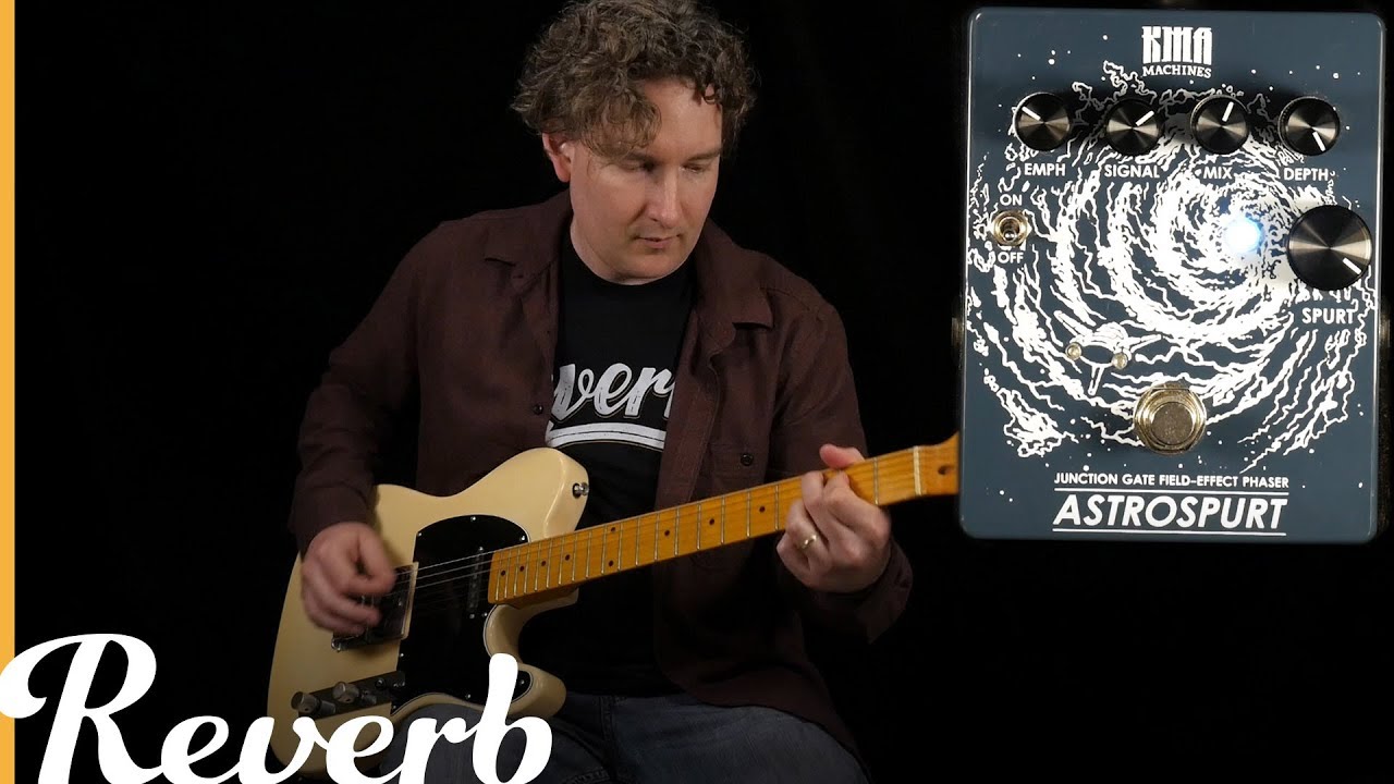 KMA Machines Astrospurt Phaser | Reverb Tone Report Demo