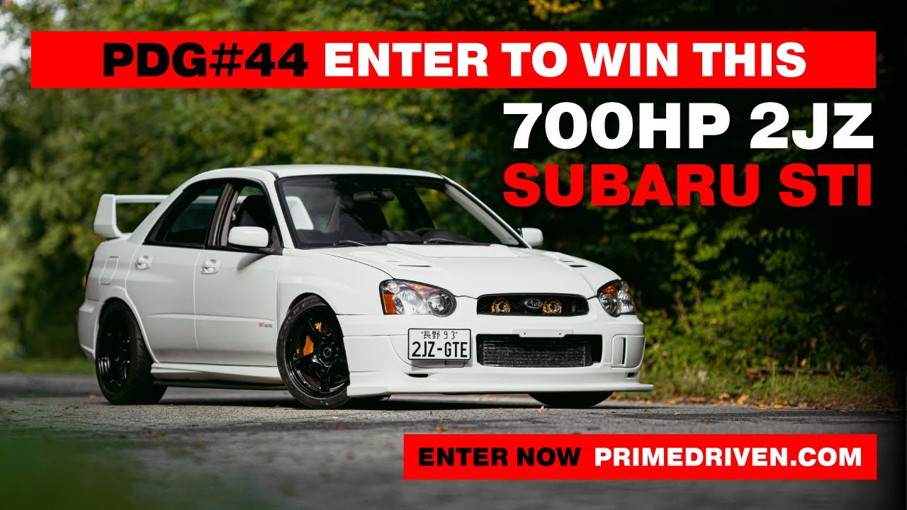 PDG44 - 700HP 2JZ Powered 2005 Subaru STI - RWD - Big Turbo - Low Miles - Toyota Supra POWERED!