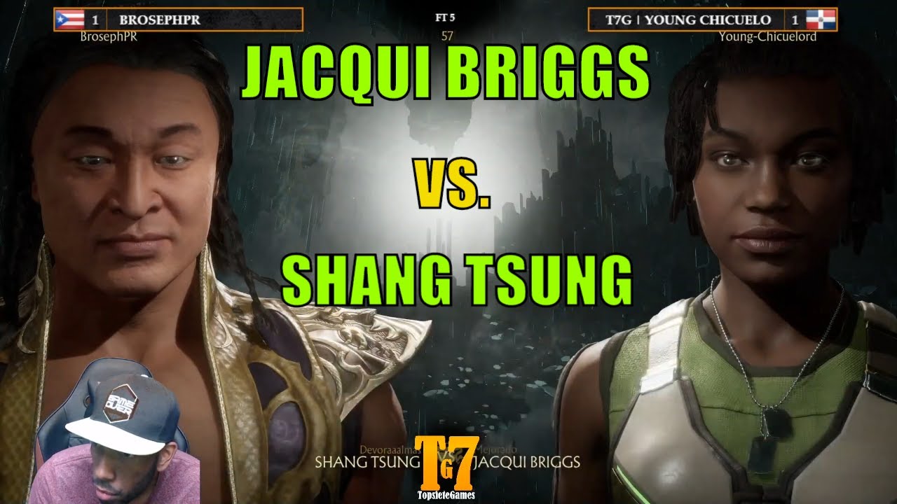 T7G | Young Chicuelo Vs BrosephPR -【Mortal Kombat 11】Shang Tsung Vs Jacqui Pro Gameplay